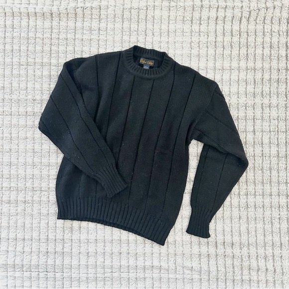 Oxford Sweaters - Oxford Shop Classic Black wool Sweater